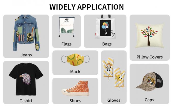 Película de impressora DTF A4 / A3 Peeling a frio Espessura PET 75U Película de liberação não adesiva 4