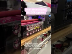 Transferência de Dtf UV Ab Pet Film Roll Ab Transferência de Filme Dtf Pet A3 30cm UV Dtf Film para impressora UV