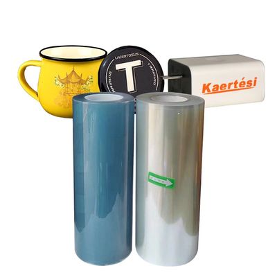 Filme UV branco de 30 cm Impressão UV CMYK Verniz branco para vidro Couro Metal Acrílico