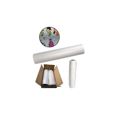 Materiais de impressão DTF brancos foscos revestimento de película de lado único duplo para transferência de calor