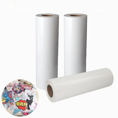 4-5 camadas PET Filme de impressão DTF branco/transparente acabamento fosco para impressão rápida