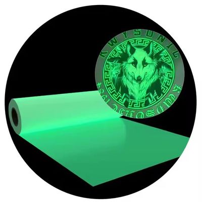 PET Glow In The Dark Transfer Heat Printing Film Impressão digital a quente para roupas