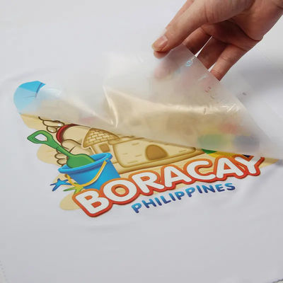 Filme DTF para animais de estimação de lado duplo único 30CM 33CM 60CM * 100M Transferência de calor de rolagem 75Micron Filme DTF de descascagem a frio quente