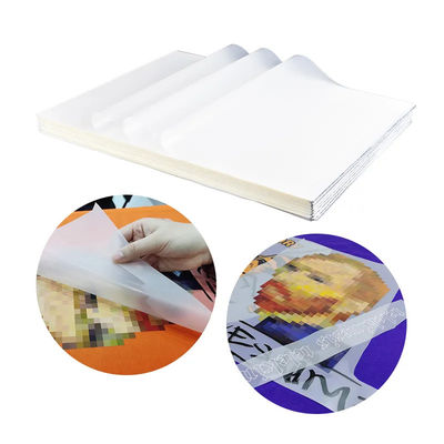 30cm*100m 75U Espessura de liberação de filmes para animais de estimação Rolo de filmes de filmes para animais de estimação de dois lados Peel frio Peel quente Peel quente Filme transparente para camiseta