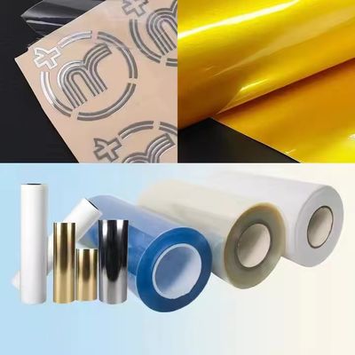 Papel de transferência de película de cristal UV para papelão / metal / couro