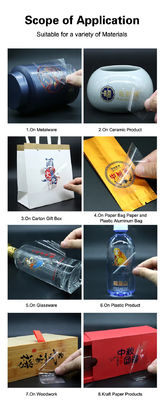 50/100 Meter Roll UV Dtf A B Film With Adhesive Making UV Transfer Sticker Impressão digital