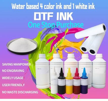500 ml DTF Tinta de transferência de tinta têxtil à base de água T-shirt tinta de impressão para vestuário