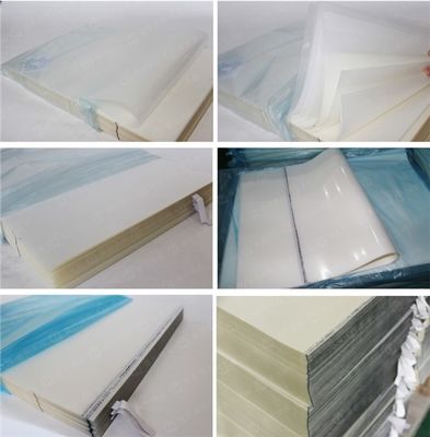 Película PET transparente de descascagem a frio para soluções de embalagem offset / serigrafia