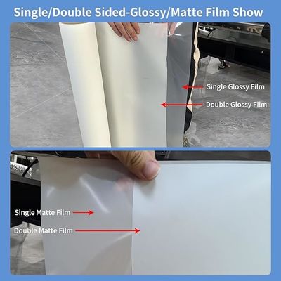 30cm de descamação a frio DTF transferência de folhas de filme duplo lado direto para filme T-shirt impressão