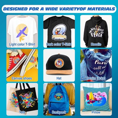 Impressão digital de 60 cm DTF Transferência de calor Película PET DTF Impressora de Película Homens Calçado de lona T-shirts Impressão de papel DTF Película PET