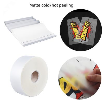 48*64cm Tinta à base de água PET Offset Impressão Film Resistência química 75mic PET filme de libertação