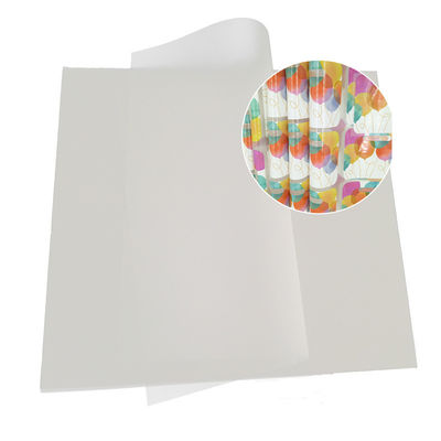 Película de silicone PET de 48*64cm para offset / serigrafia 75mic Matte Polyester Film