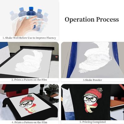 80-100 Microns TPU DTF em pó para impressão de filme DTF