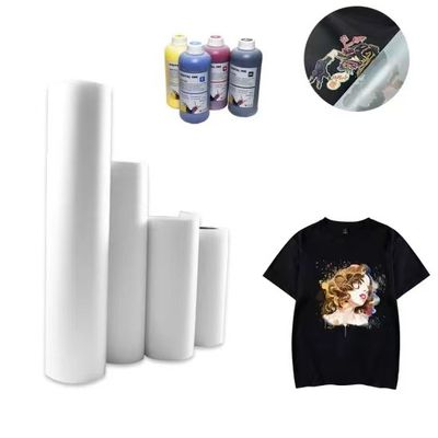 75microns Matte Instant Hot Peel 60cm*100m DTF Impresso em Rolo Película Para T-Shirt
