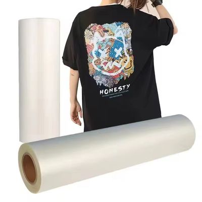 DTF Film Hot Peel Double Matte 30cm*100m Instant Peel filme de impressão de tinta branca