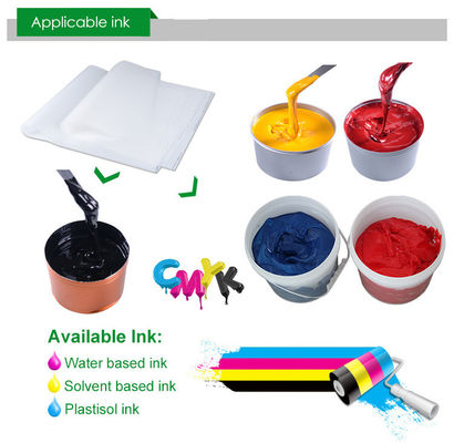 Película de impressão de poliéster de silicone de 100 μm para impressão offset e serigrafia