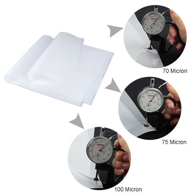 Película de silicone PET de 48*64cm para offset / serigrafia 75mic Matte Polyester Film