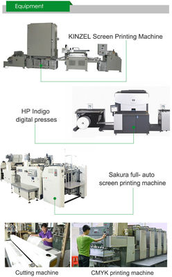 Película de silicone PET de 48*64cm para offset / serigrafia 75mic Matte Polyester Film