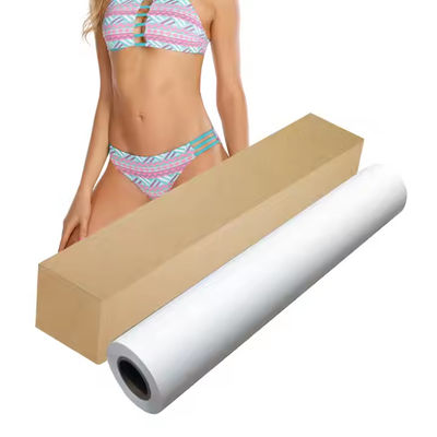 Resistente ao calor Material de impressão de sublimação lavável por máquina Papel de transferência de 100 gm Poliéster