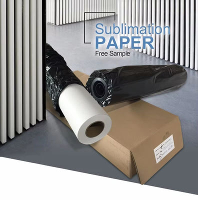 Impressão digital Papel de sublimação de rolo a rolo para impressora de sublimação de grande formato