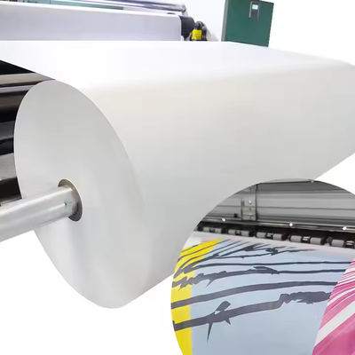 44 polegadas * 100m 29 Gsm Papel de impressão de sublimação respirável Para subimpressão de corantes