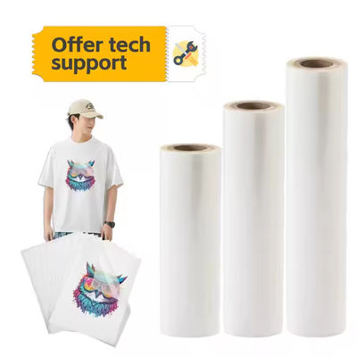 60 cm Filtro DTF de rasgo frio/quente/instante com temperatura de transferência de 130-150 °C