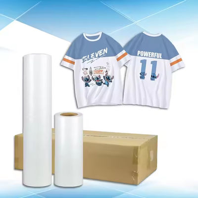 Tinta Branca Imprimível DTF Transfer Film Roll Hot Peel Alta Extensão para Impressão