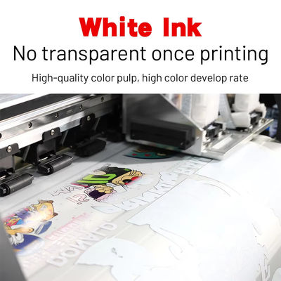 Impressão digital Tinta dtf CMYKW para camisetas Máquina de impressão 1000ml Tinta dtf à base de água