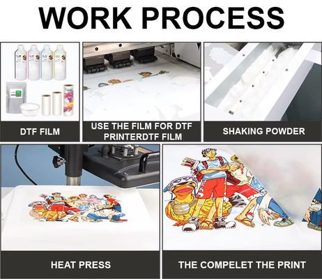 Impressão DTF Tinta Branca CMYK 1L Adição perfeita ao processo de impressão digital