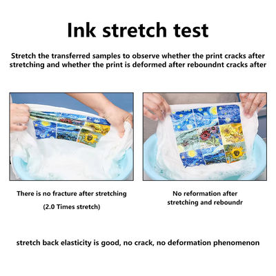 Impressora DTF Tinta Branca CMYKW para resultados suaves e consistentes