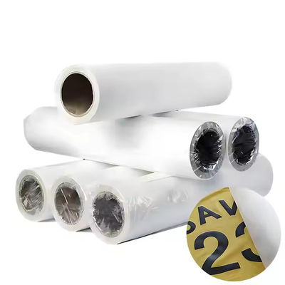 Película DTF PET de 60 cm x 100 M Película de transferência de calor de lado branco para impressão personalizada
