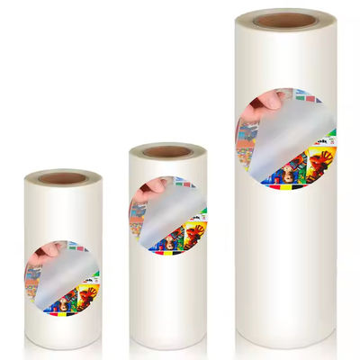 60CM x 100M DTF PET Film Roll Heat Transfer Film para vestuário com compatibilidade com pó de TPU