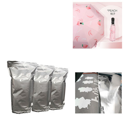 TPU DTF em pó 1 kg/saco Transferência de materiais de impressão de fusão a quente em branco e preto