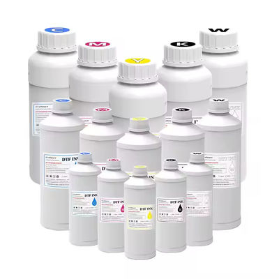 T-Shirt Design Impressão Pet Film Epson Dtf Tinta Cmykw 1000ml por garrafa Por L1800