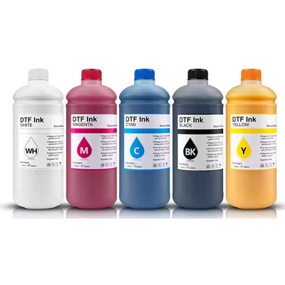 500 ml 1000 ml Cmy Bk W Dtf Tinta para impressoras Epson Winnerjet