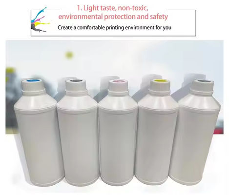 CMYK W Cores 500ml Dtf Tinta Pigmento Impressão de Transferência de Calor Para Impressora à Base de Água