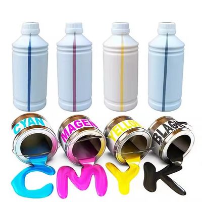 1000ML CMYK DTF Pet Film Tinta de Pigmento de Transferência Branca Para Epson I3200 XP600 8550