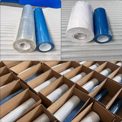 Película adesiva UV PET de alta flexibilidade de 30cm*100m/60cm*100m para embalagem
